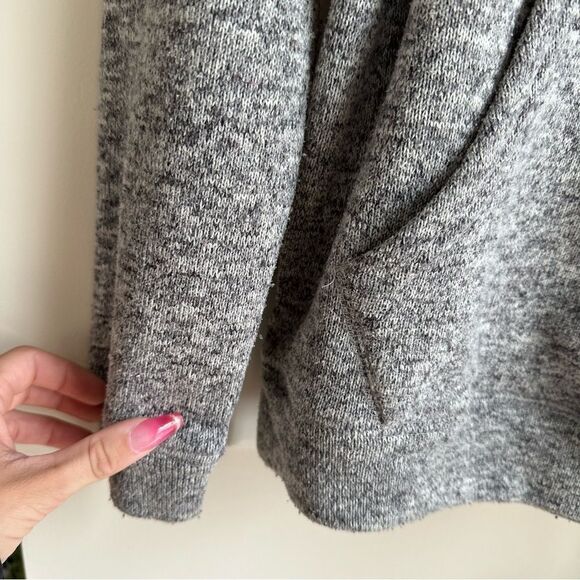 Quicksilver gray and white space dye sweatshirt - Picture 2 of 7